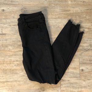 American Eagle black skinny jeans